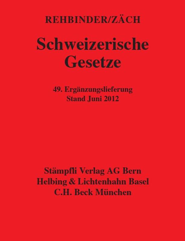 Schweizerische Gesetze