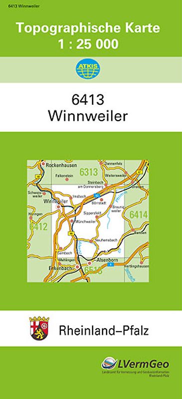 TK25 6413 Winnweiler