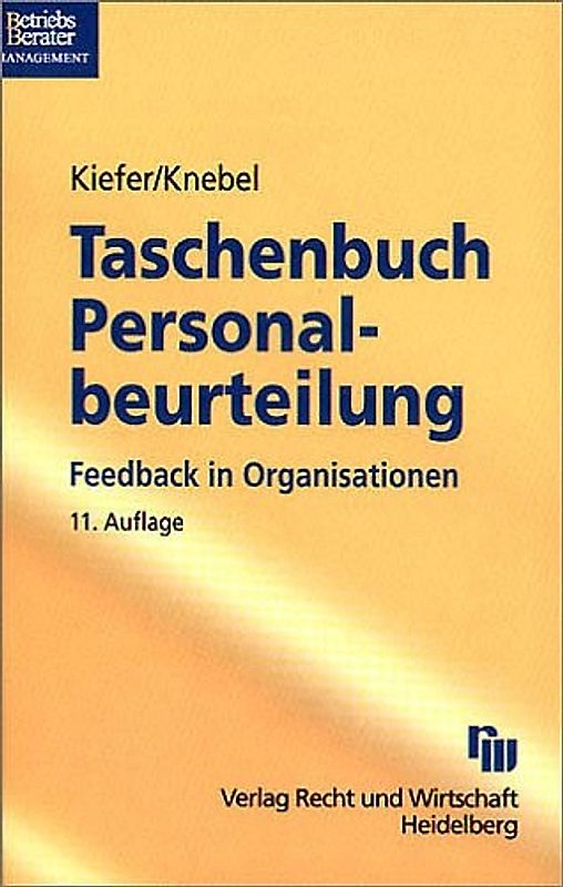 Taschenbuch für Personalbeurteilung