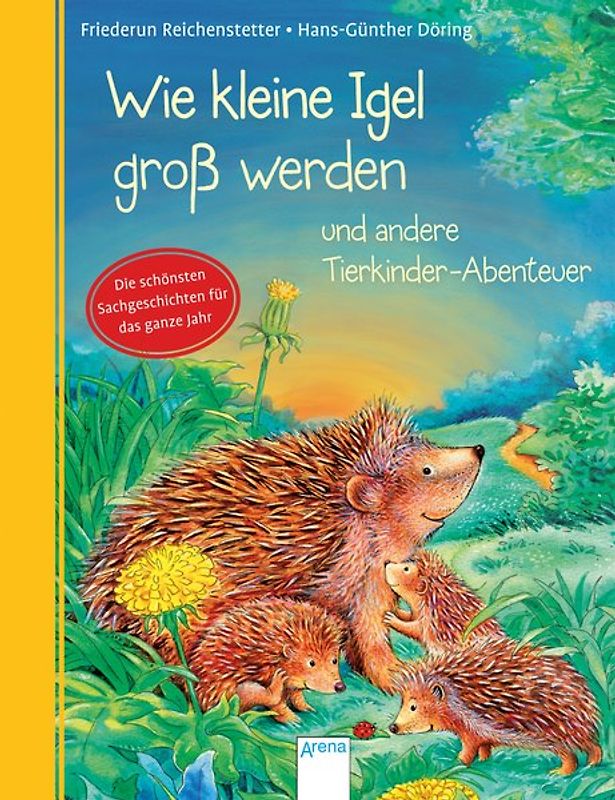 Wie kleine Igel groß werden und andere Tierkinder-Abenteuer