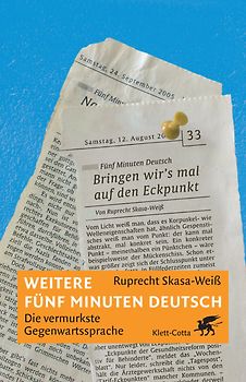 Weitere fünf Minuten Deutsch