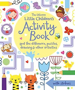 Little Children's Activity Book: Spot the Difference, Puzzles and Drawing: 1