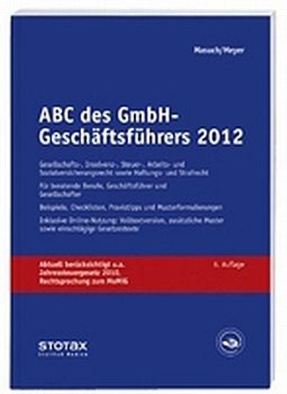 ABC des GmbH Geschäftsführers 2012