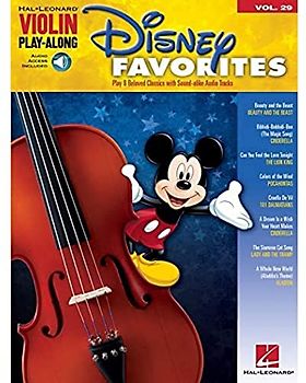 Violin Play-Along Volume 29: Disney Favorites: Play-Along, CD für Violine (Hal Leonard Violin Play-along, Band 29)