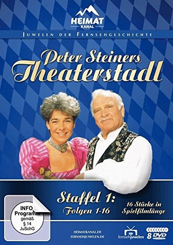 Peter Steiners Theaterstadl - Staffel 1: Folgen 1-16 [8 Discs] DVD
