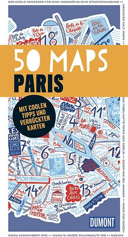 50 Maps Paris (DuMont Reiseführer)
