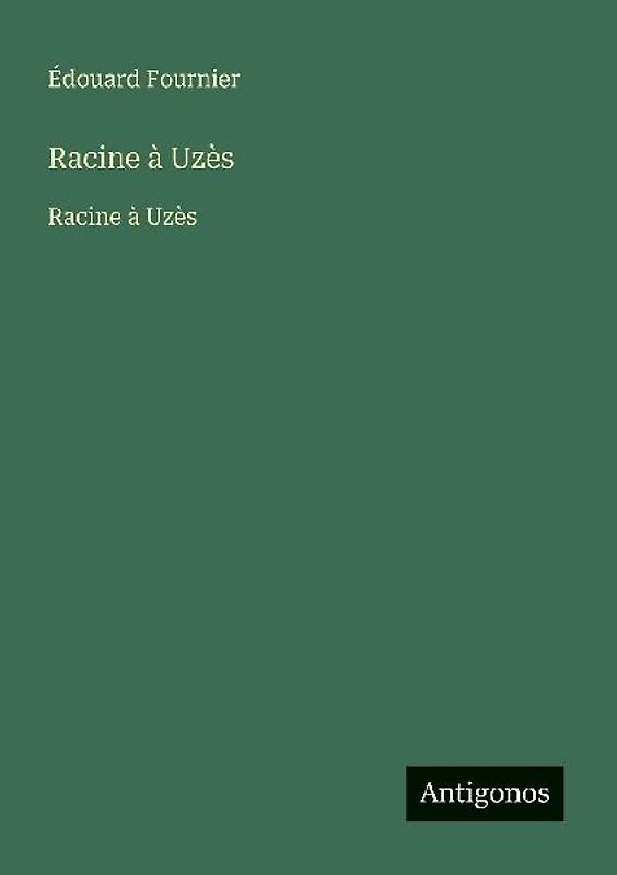 Racine à Uzès