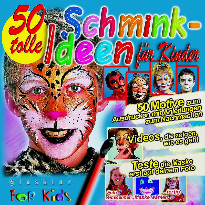 50 tolle Schminkideen für Kinder