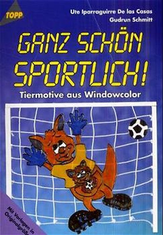 Ganz schön sportlich!. Tiermotive Windowcolor