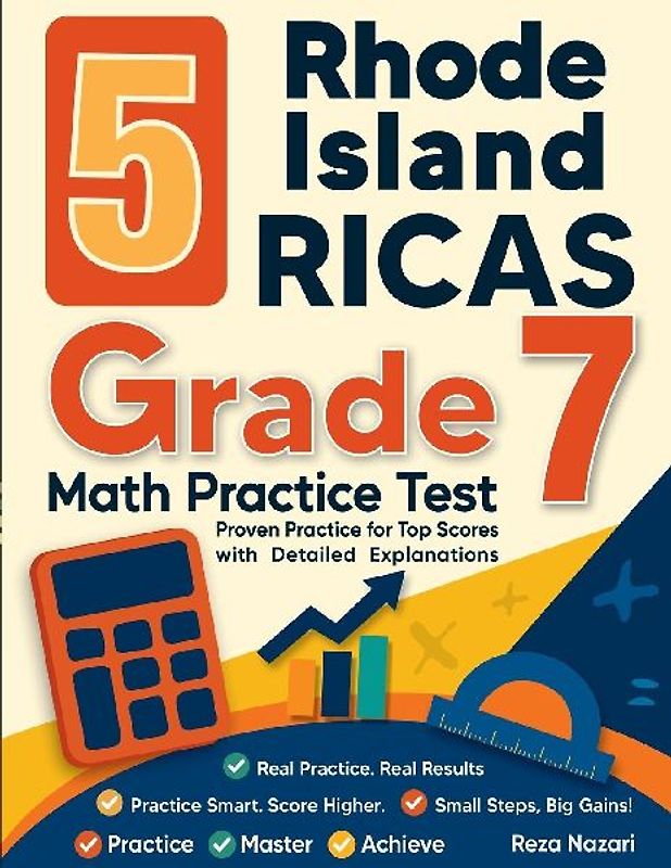 5 Rhode Island RICAS Grade 7 Math Practice Tests