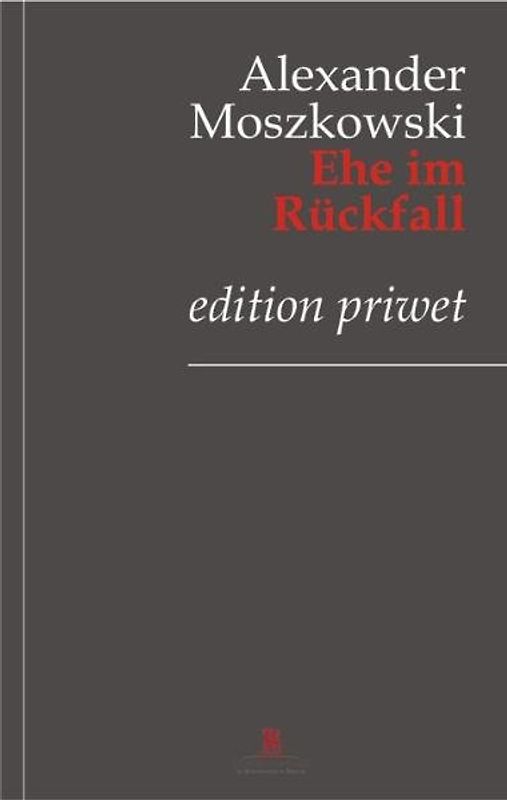 Ehe im Rückfall