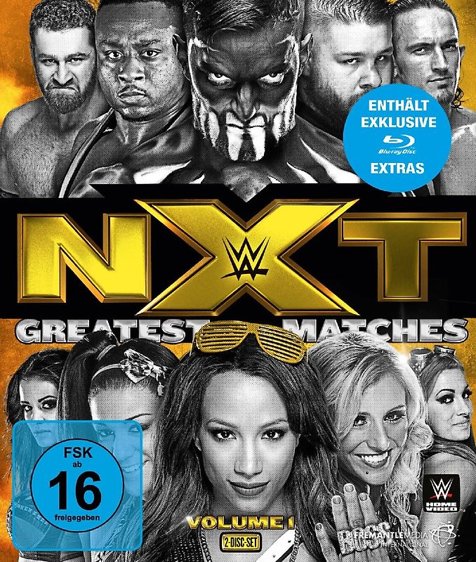 WWE: NXT Greatest Matches Vol.1 Blu-ray Disc