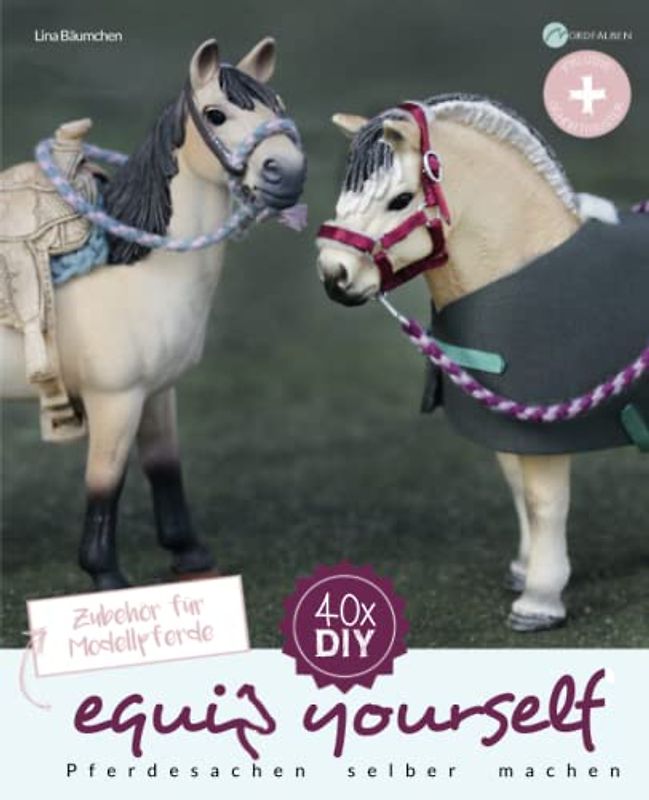 Zubehör für Modellpferde selber machen: equip yourself - Pferdesachen selber machen