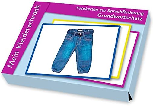 Fotokarten zur Sprachförderung Grundwortschatz: Mein Kleiderschrank