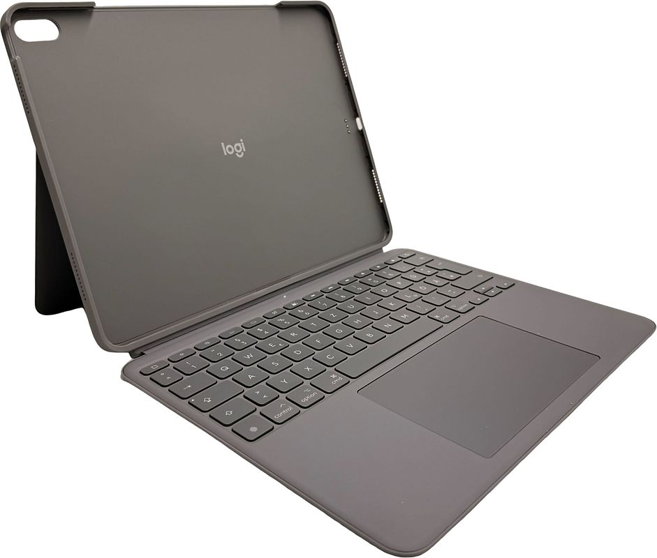 Logitech Combo Touch Keyboard Dock für iPad Air 13" M2 und M3 [deutsches Tastaturlayout, QWERTZ] oxford grey
