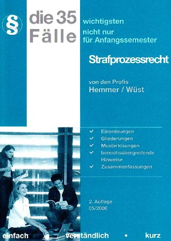 35 Fälle - Strafprozessrecht