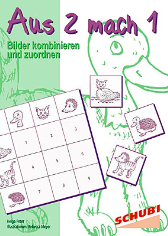 Aus 2 mach 1!. Bildelemente kombinieren und zuordnen