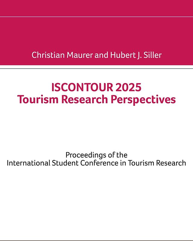 ISCONTOUR 2025 Tourism Research Perspectives