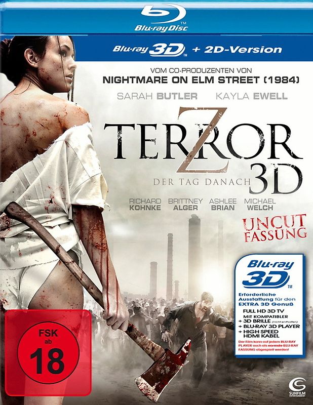 Terror Z - Der Tag danach (Blu-ray 3D) Blu-ray Disc