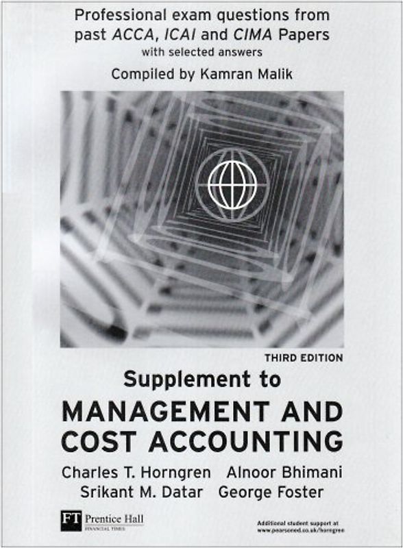 Management and Cost Accounting Professional Question Supplem