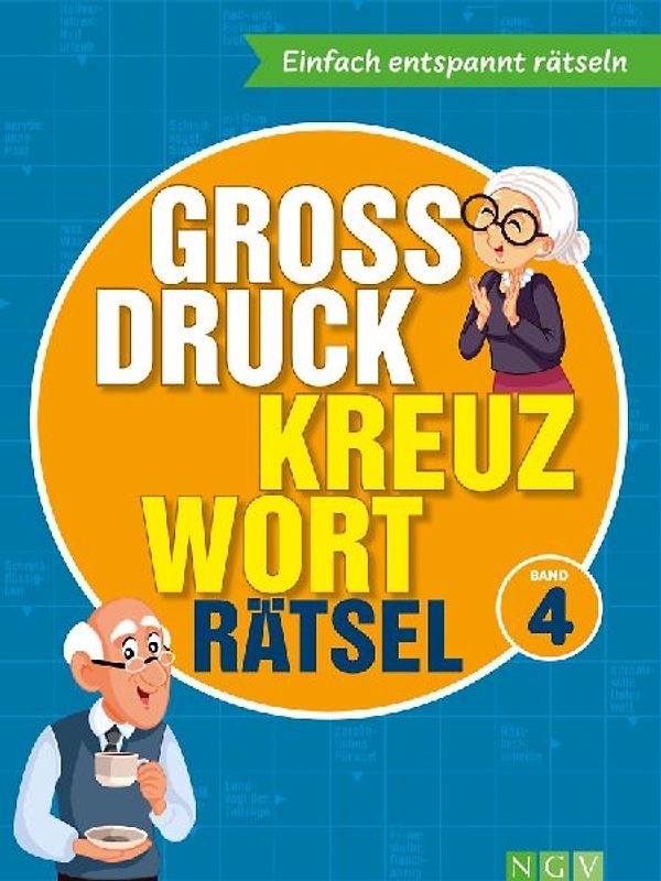 Großdruck Kreuzworträtsel - Band 4