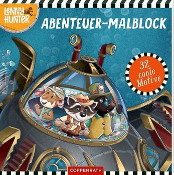 Abenteuer-Malblock (Lenny Hunter)