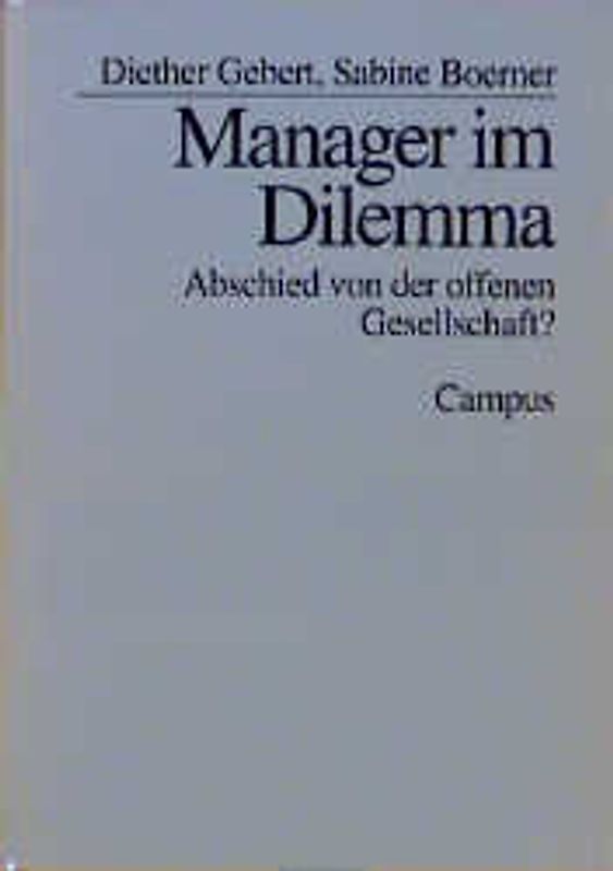 Manager im Dilemma