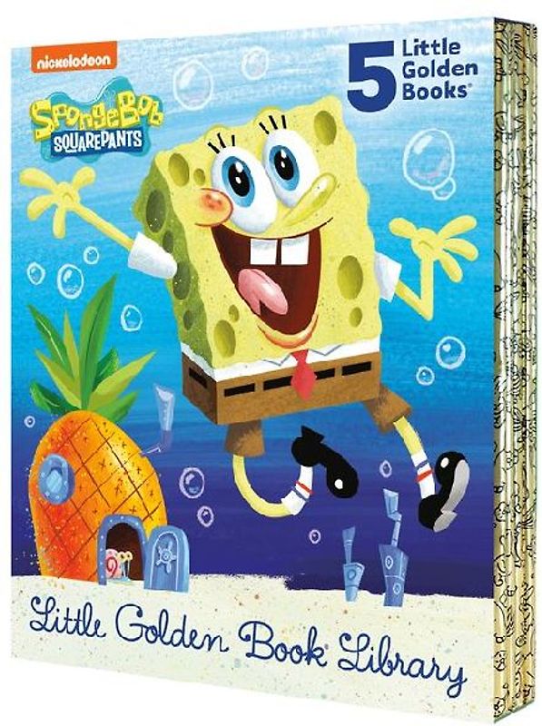 Spongebob Squarepants Little Golden Book Library (Spongebob Squarepants)