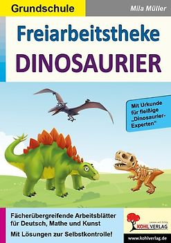 Freiarbeitstheke Dinosaurier