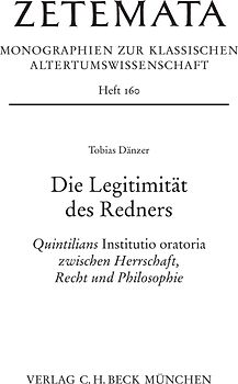 Die Legitimität des Redners