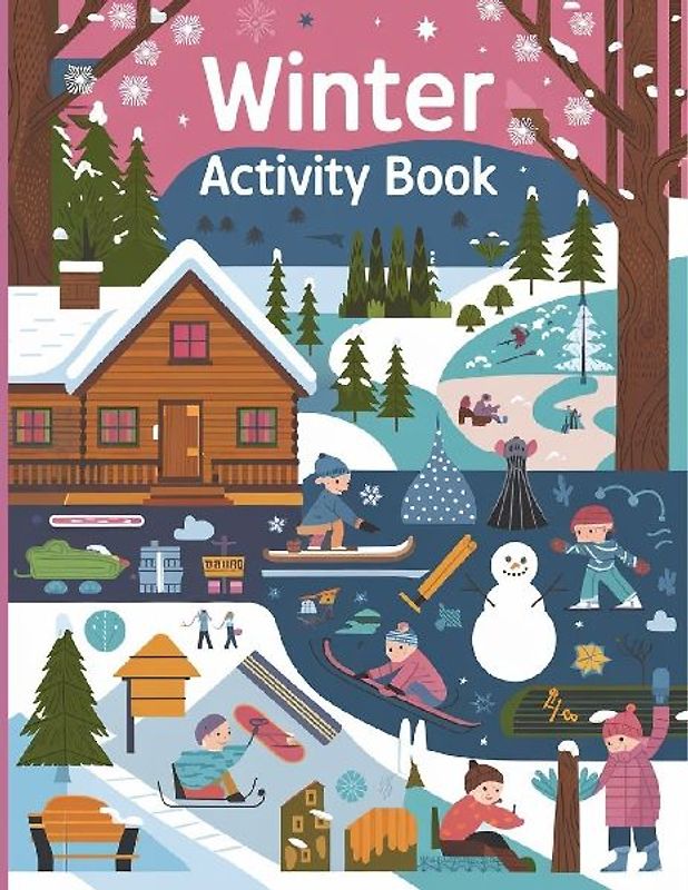 Winter Activity Book for Kids