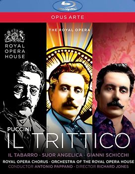 Puccini - Il Trittico - Il Tabarro, Suor Angelica, Gianni Schicchi [Blu-ray]