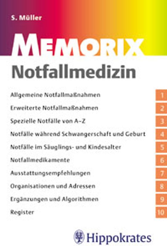 MEMORIX Notfallmedizin