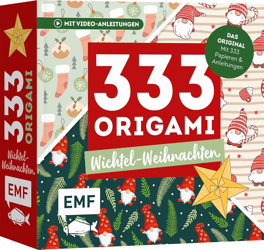 333 Origami – Wichtel-Weihnachten
