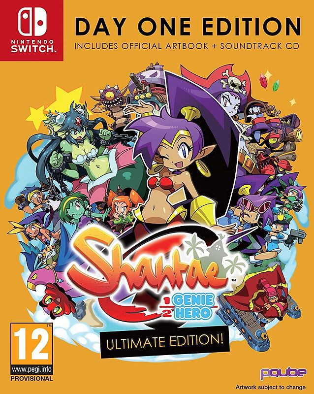 Shantae - Half Genie Hero [Ultimate Day One Edition, inkl. Artbook, Soundtrack CD, EU Import] Nintendo Switch