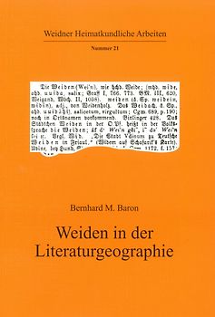 Weiden in der Literaturgeographie