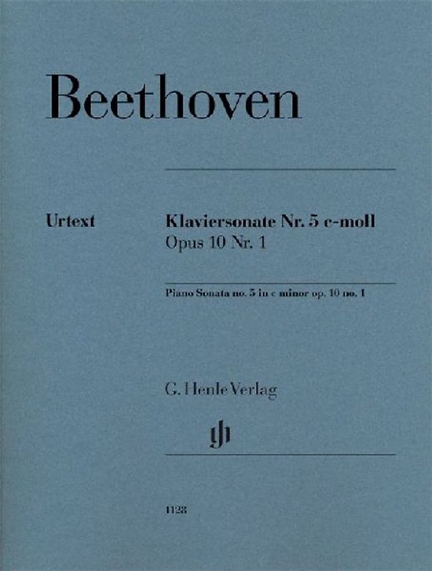 Beethoven, Ludwig van - Klaviersonate Nr. 5 c-moll op. 10 Nr. 1