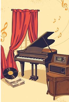 Notenheft Piano: DIN A5 Notenlinienheft | 60 Seiten mit 12 Notenzeilen / Systeme pro Blatt | Papier 90g/m² | Musikheft mit Notenlinien