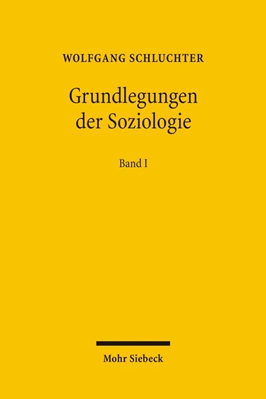 Grundlegungen der Soziologie