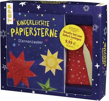Kreativ-Set Kinderleichte Papiersterne