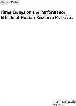 Three Essays on the Performance Effects  of Human Resource Practices