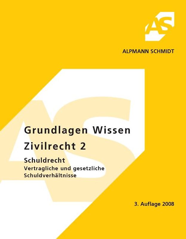 Grundlagen Wissen - Zivilrecht 2