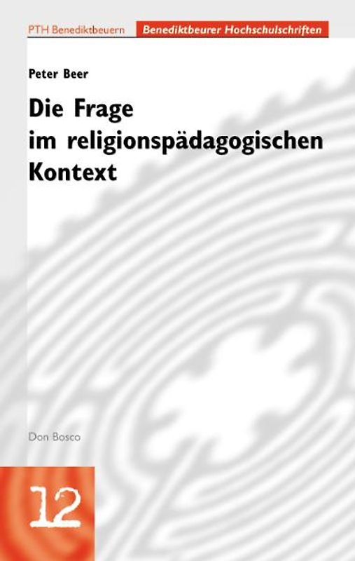 Die Frage im religionspädagogischen Kontext