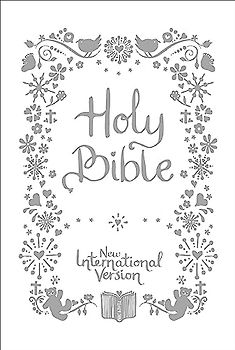 NIV Tiny White Christening Bible (New International Version)