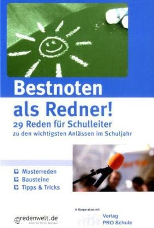 Bestnoten als Redner!