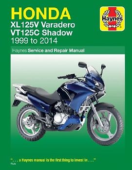 Honda XL125V Varadero & VT125C Shadow (99-14)
