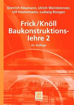 Frick/Knöll Baukonstruktionslehre 2