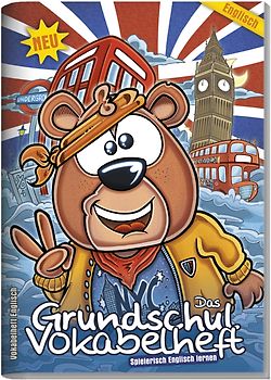 Grundschul-Vokabelheft Englisch (DIN A5)