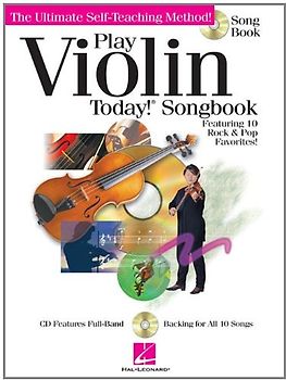 Play Violin Today! Songbook Book/Cd (Ultimate Self-Teaching Method!)