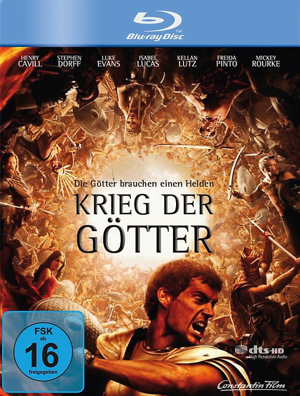 Krieg der Götter Blu-ray Disc